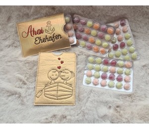 Stickserie - Strichmännchen LIEBE